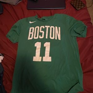 Kyrie Irving old boston celtics shirt barley worn
